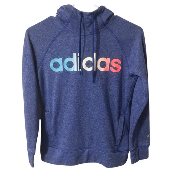 Adidas Climawarm High Neck‎ Hoodie with thumbholes - Picture 1 of 5